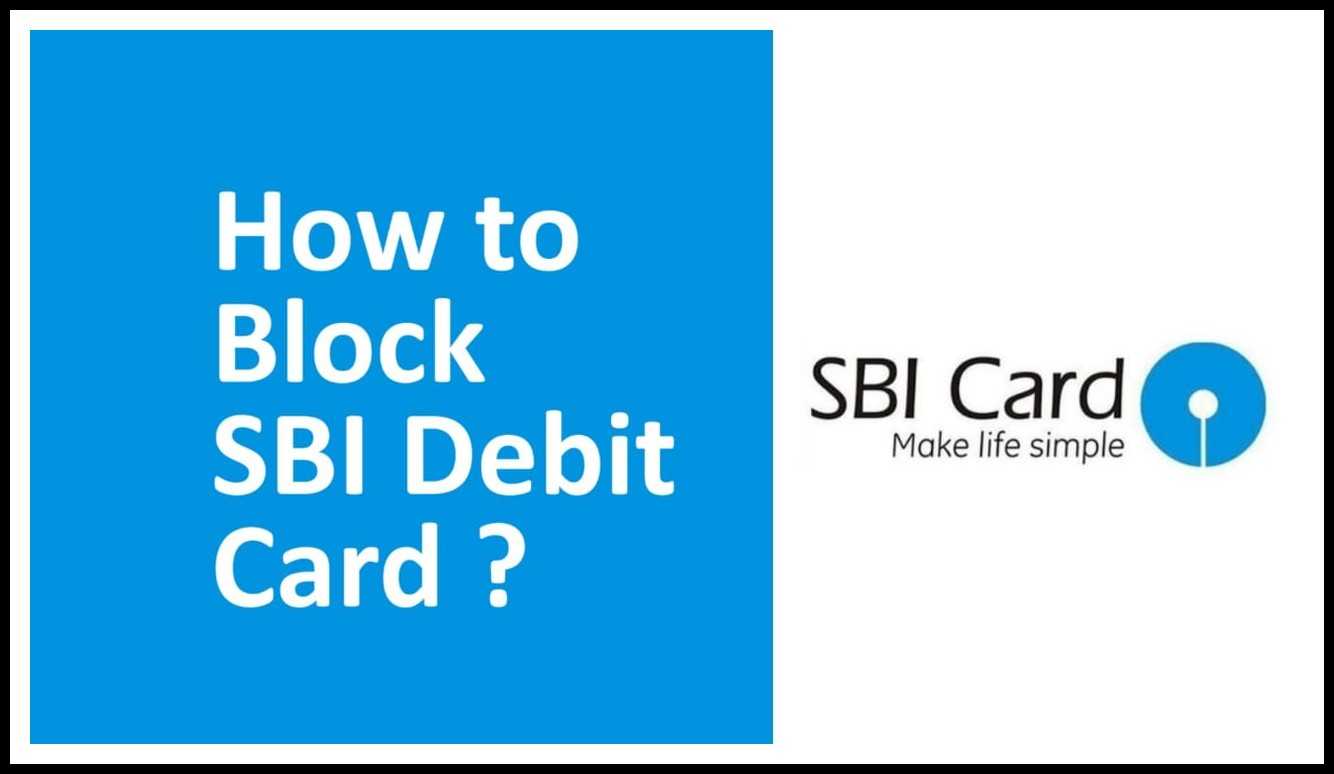 Block SBI ATM Card