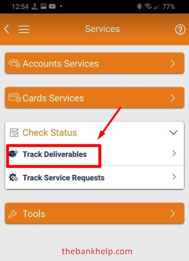 select track deliverables