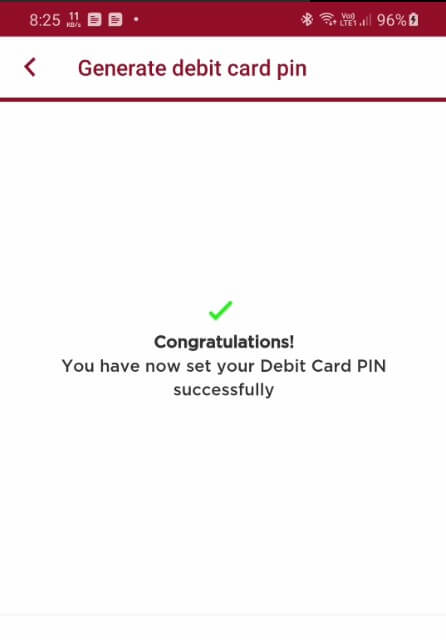 debit card pin change in idfc first bank using idfc app