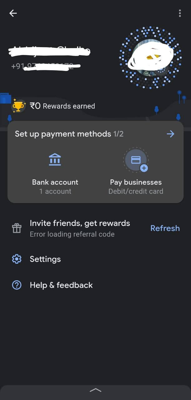 add bank in gpay app