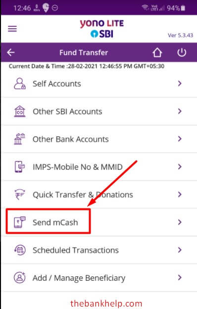 enter beneficiary details in phonepe app