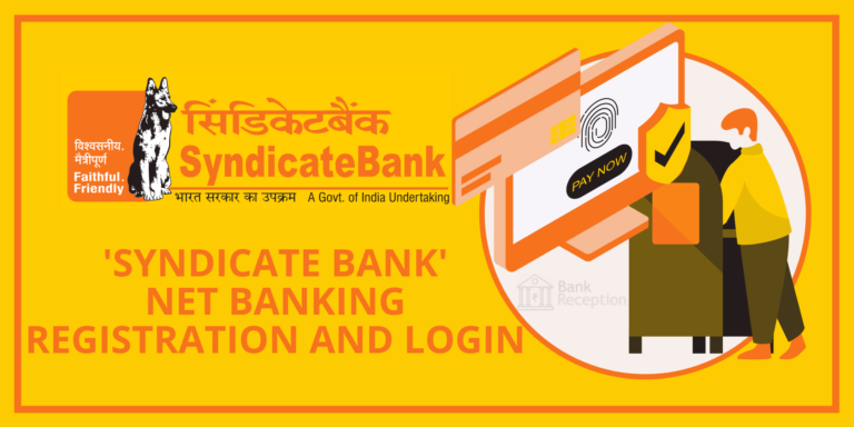 Syndicate Bank Net Banking Registration & Login