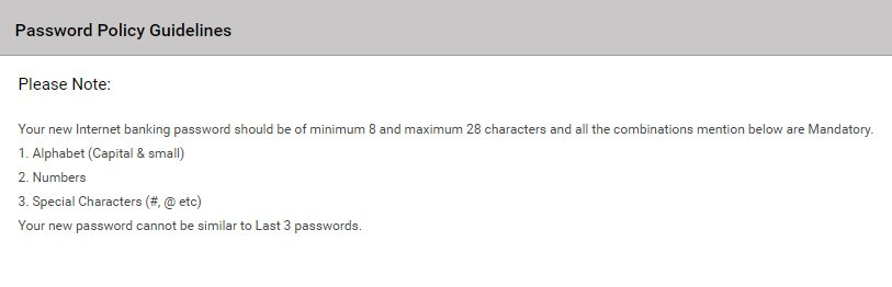 rbl new password format