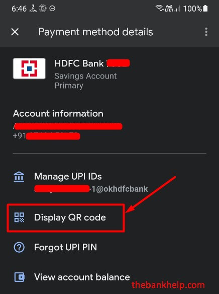 How to get QR code for Google Pay? 2