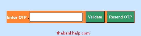 enter otp to get indian bank statement on email