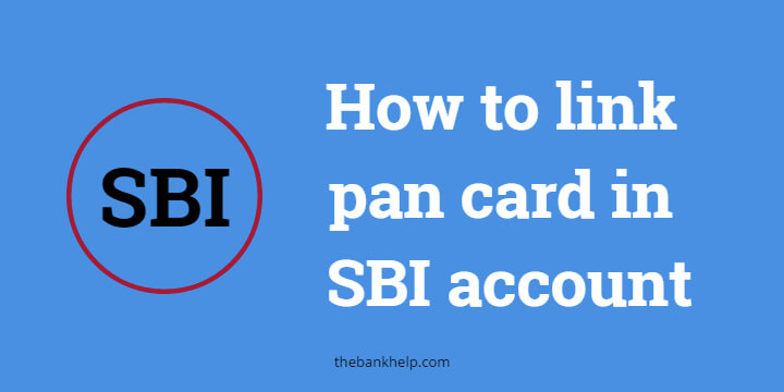 How to link pan card in SBI account