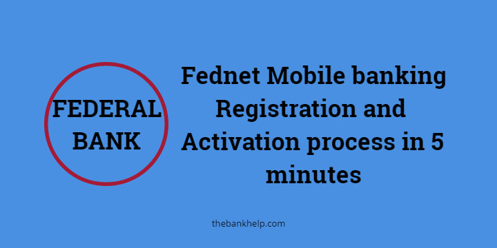 Fednet Mobile banking Registration and Activation process in 5 minutes