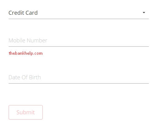 track kotak credit card application status with mobile number